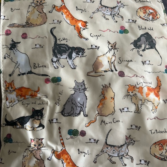 Madeleine Floyd Ulster Weavers Cat Print Shopping Tote - Picture 6 of 6